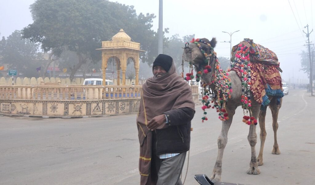 राजस्थान में कहर बरपा रही ठंड ,जनजीवन हो रहा प्रभावित