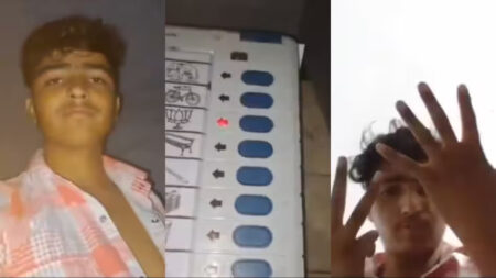 यूपी में युवक ने 8 बार डाला वोट, वीडियो वायरल हुआ तो पुलिस ने किया गिरफ्तार
