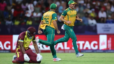 T20 World Cup के सेमीफाइनल में पहुंचा South Africa, वेस्टइंडीज को रोमांचक मैच में दी मात