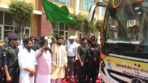 मुख्यमंत्री तीर्थ यात्री योजना के तहत अंबाला से रवाना हुई अयोध्‍या के लिए बस, CM नायब सैनी ने दिखाई हरी झंडी
