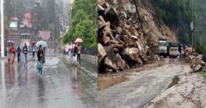 हिमाचल प्रदेश में भारी बारिश का कहर, भूस्खलन के कारण 77 सड़कें बंद