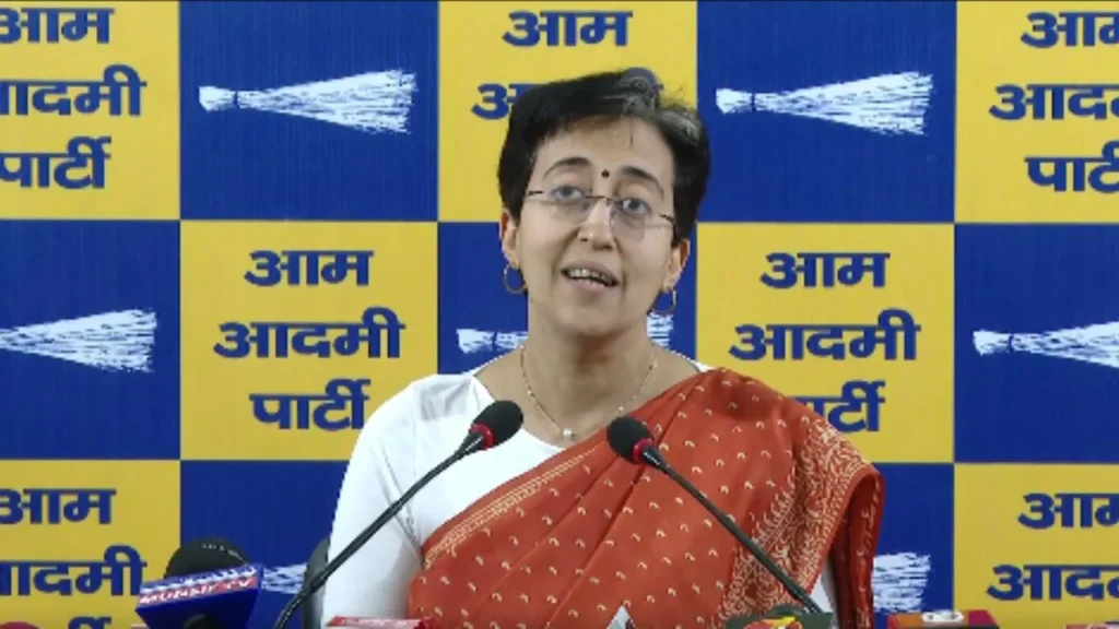 Atishi attacked on Samriddhi Yojana