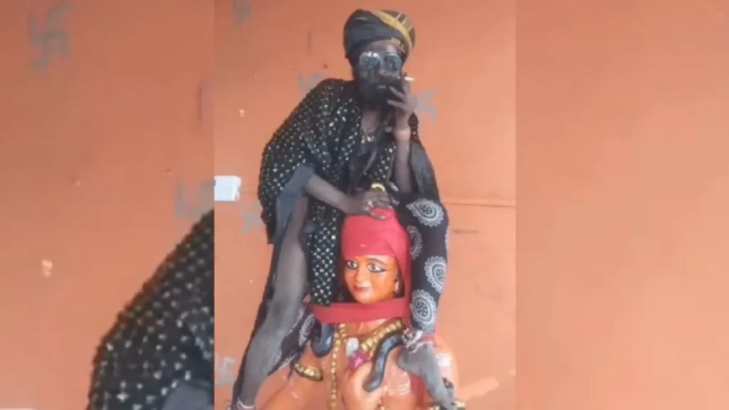 reel made by climbing on Vikrant Bhairav