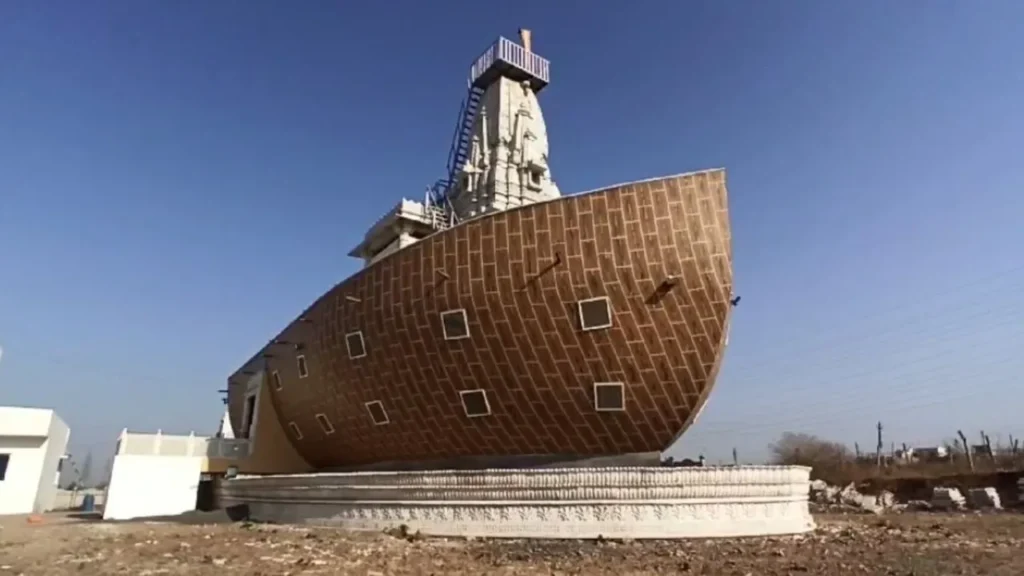 the temple like titanic ship