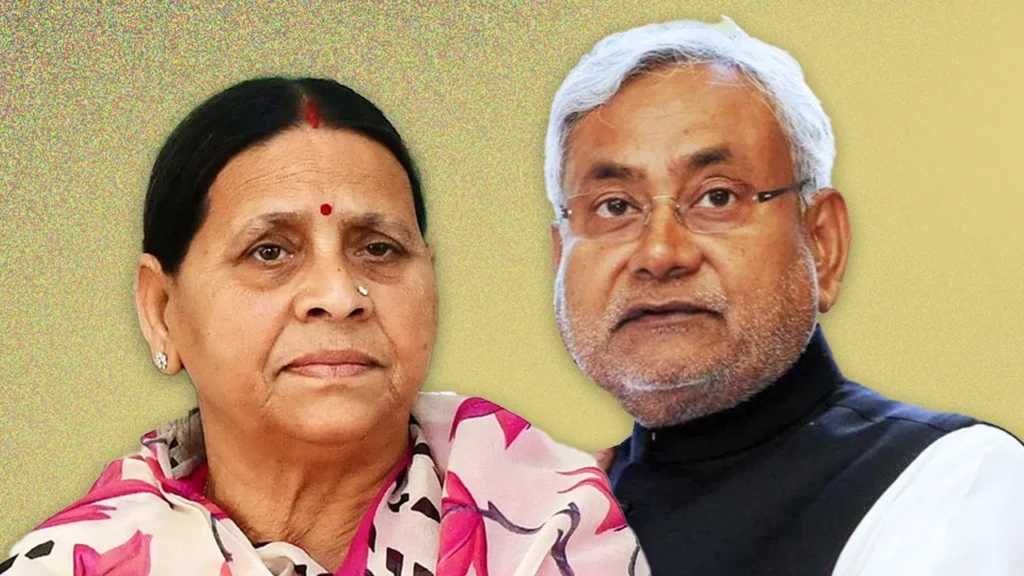 Nitish's attack on Rabri Devi