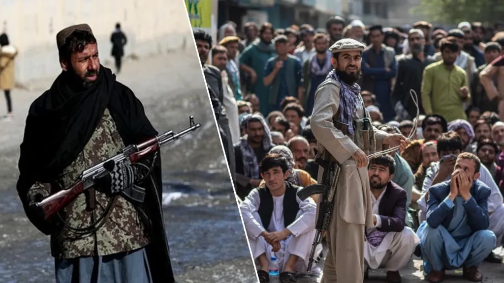 the fun of Taliban in punishing