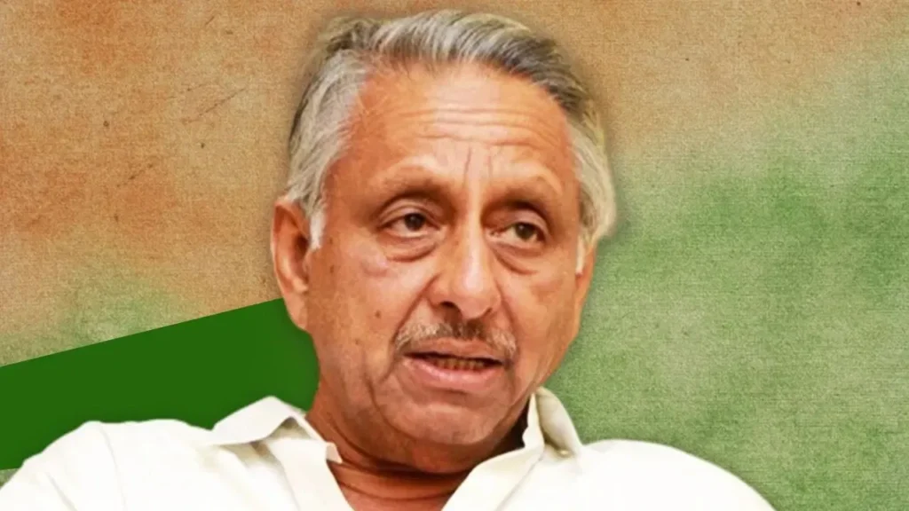 Mani Shankar Aiyer' Statement Created Panic