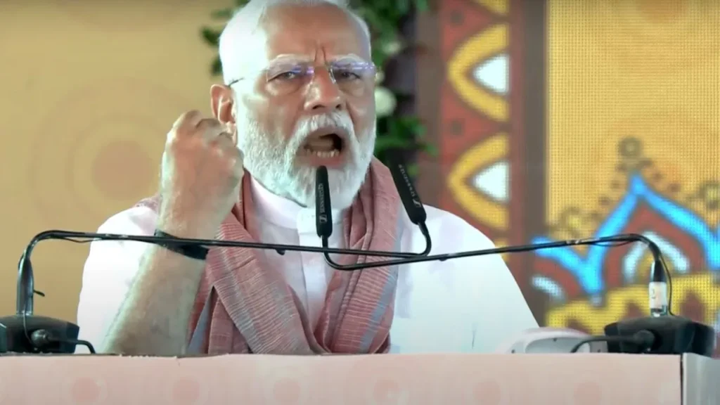 PM Modi's warning to terrorists