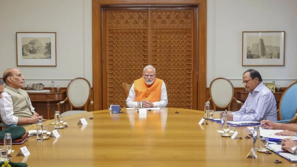 PM Modi in full action