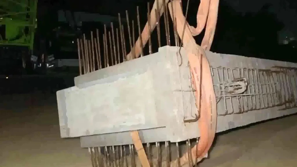 slab of bridge fell in Cuttack