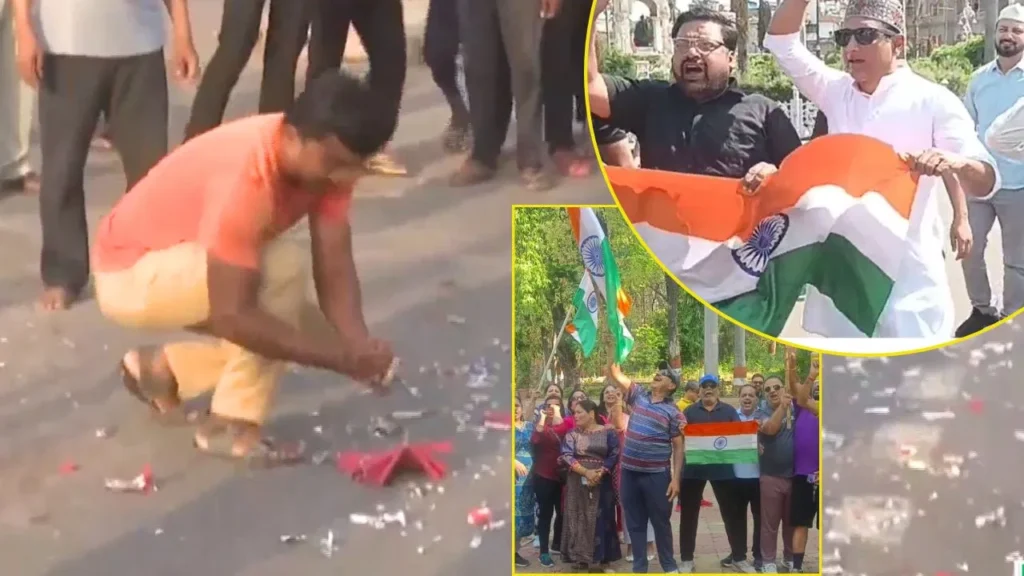 people came out with tricolor
