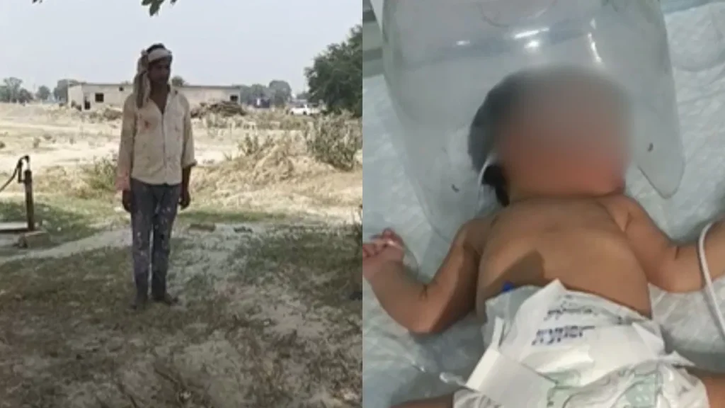 newborn girl was thrown