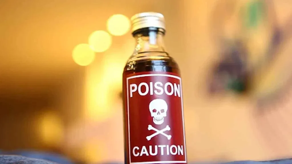 husband gave poison