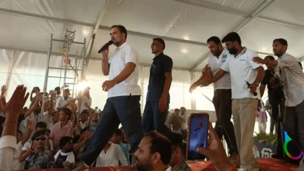 what did Rahul Gandhi do
