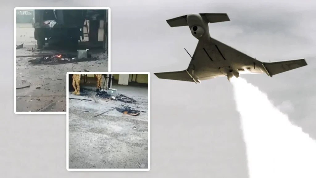 drone attack by India