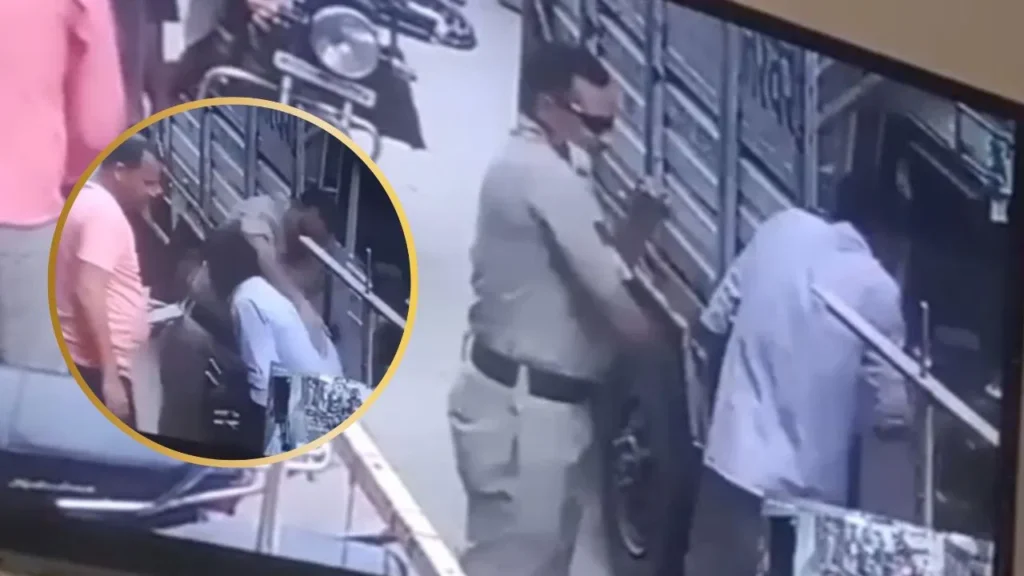 driver was brutally beaten