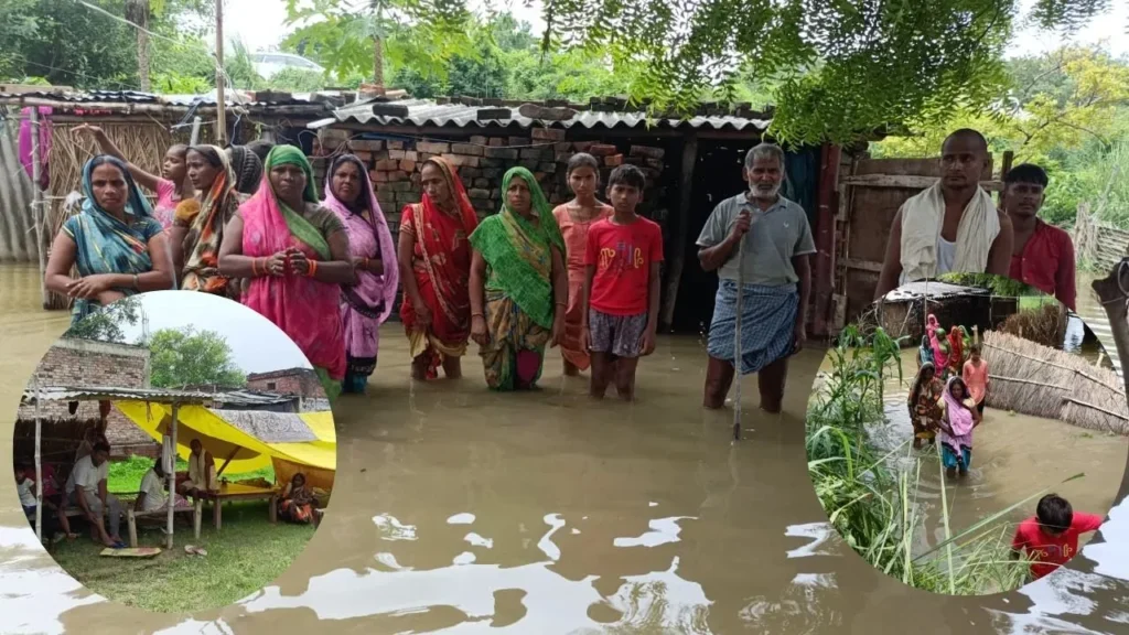 water entered into homes