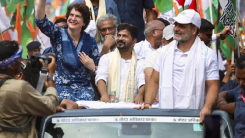 voter adhikar yatra in Bihar