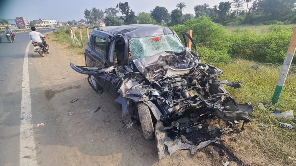 painful accident in Ujjain