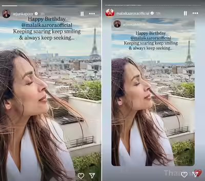 love note on Malaika's birthday