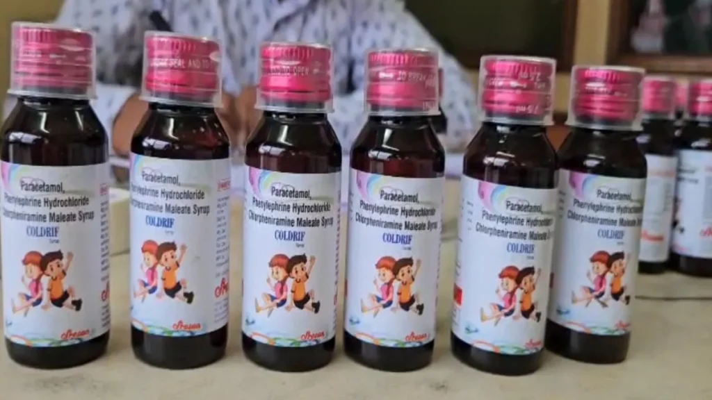 कफ सिरप मामला : मध्य प्रदेश और राजस्थान में अब तक 11 बच्चों की मौत cuff syrup case