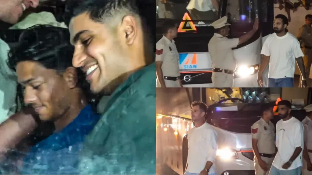dinner party at Gautam Gambhir's house