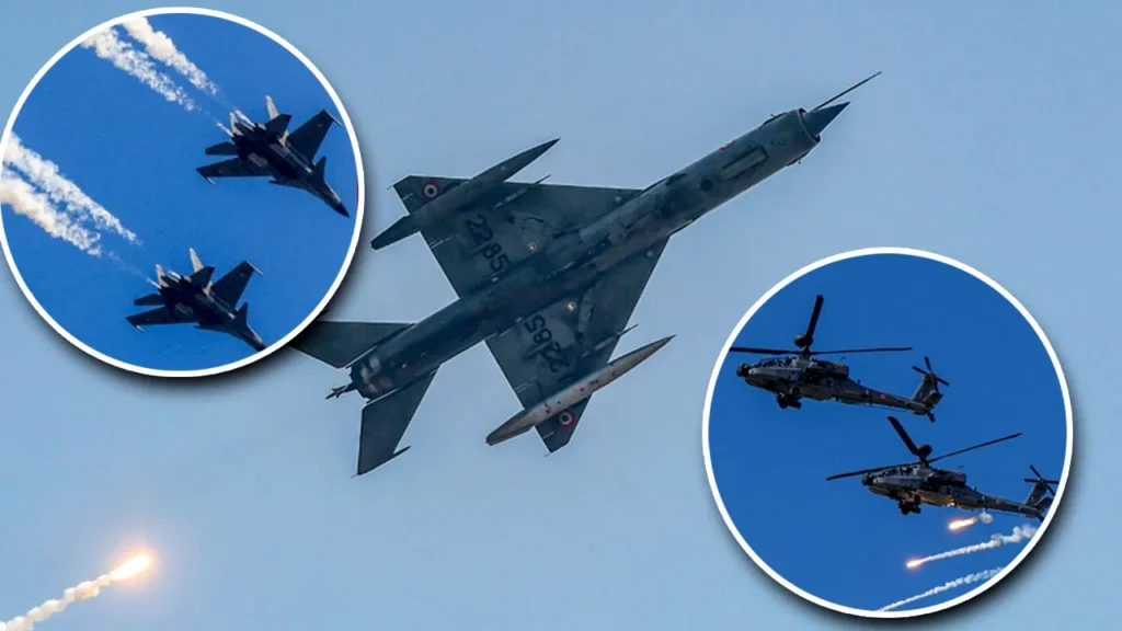 Trishul exercise in Jaisalmer