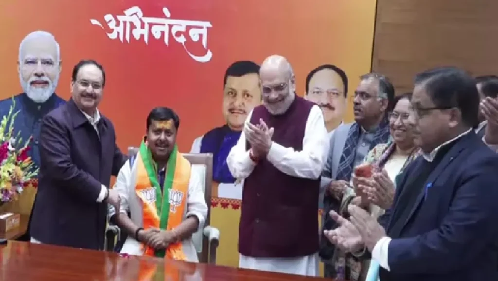 Nitin Nabin took over as working president