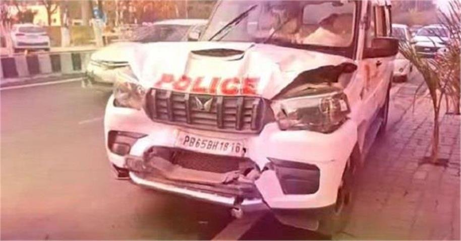 पेशी पर आए कैदियों ने बांध दिया पुलिस अधिकारी, फिल्मी अंदाज में सरकारी गाड़ी लेकर हुए फरार prisoners who came to appear