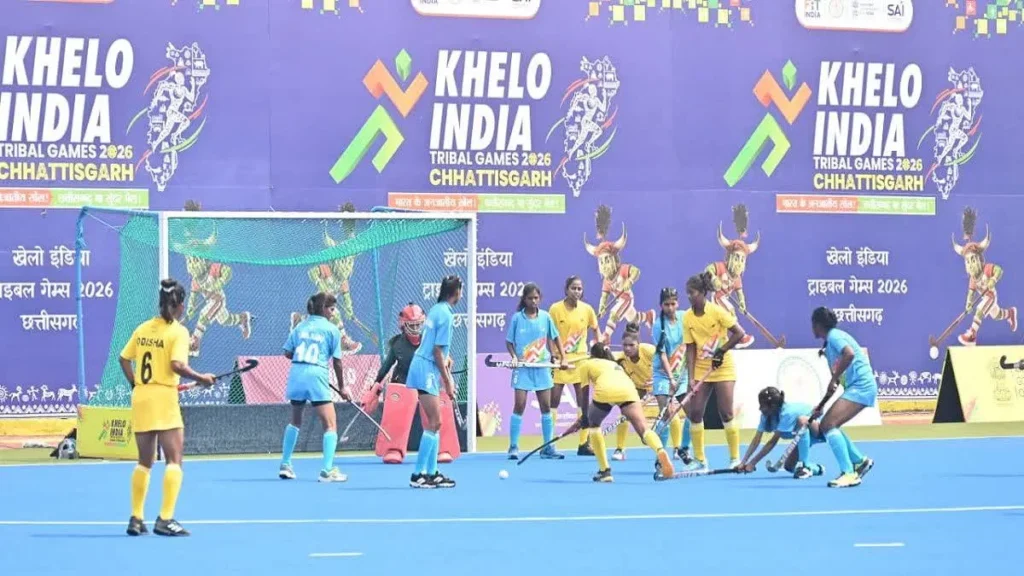 Khelo India Tribal Games: महिला हॉकी में मध्य प्रदेश, झारखंड और ओडिशा की शानदार जीत