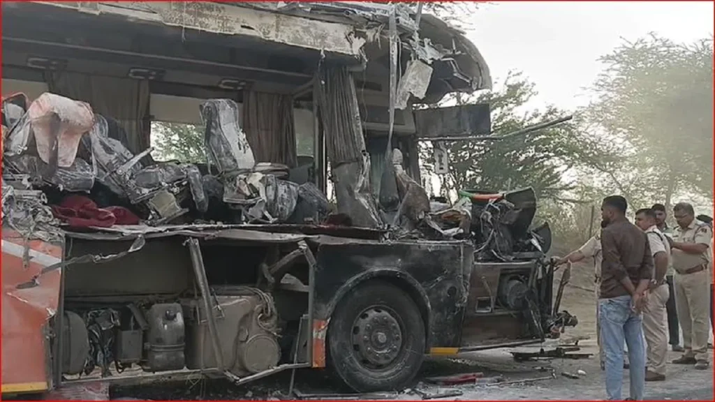 death overtake in Hanumangarh