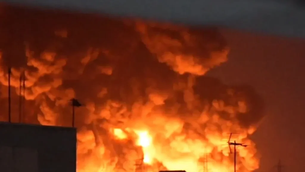 Iran Oil Depot Attack