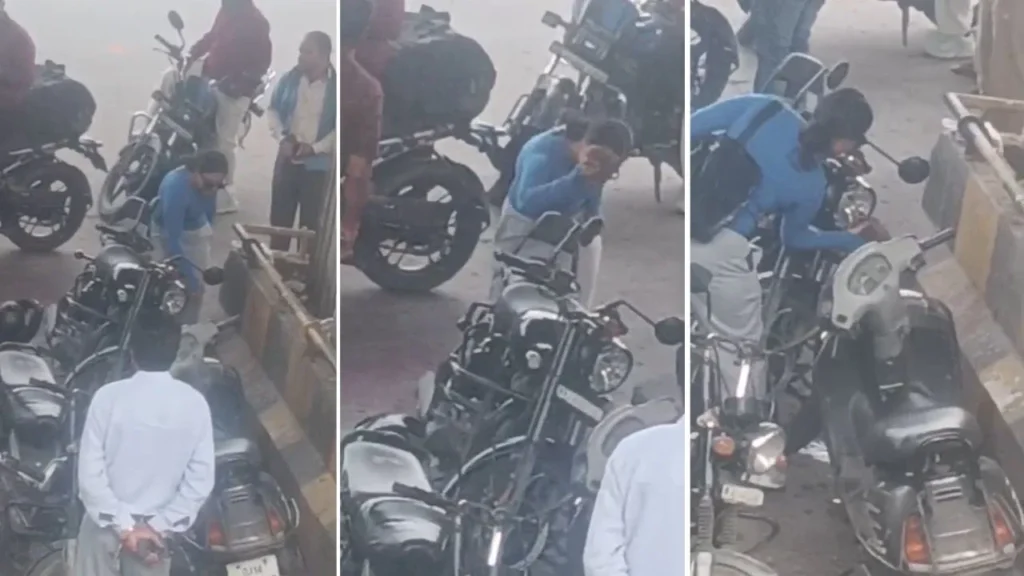Jaipur Ola Bike Bullet Collision: जयपुर में ओला बाइक और बुलेट की जोरदार टक्कर; युवती के साथ हुआ हादसा, बीच सड़क पर हाई वोल्टेज ड्रामा