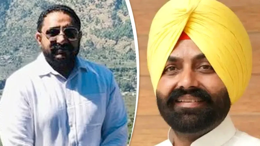 cm Mann's hammer on Laljit Bhullar