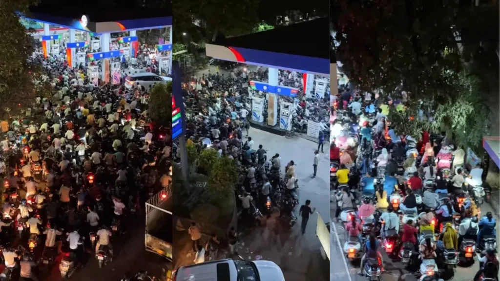 Petrol News Today: एमपी, महाराष्ट्र और गुजरात में पेट्रोल खत्म होने की अफवाह, पंपों पर भारी भीड़