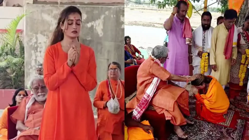 Harsha Richhariya became swami Harshanand Giri