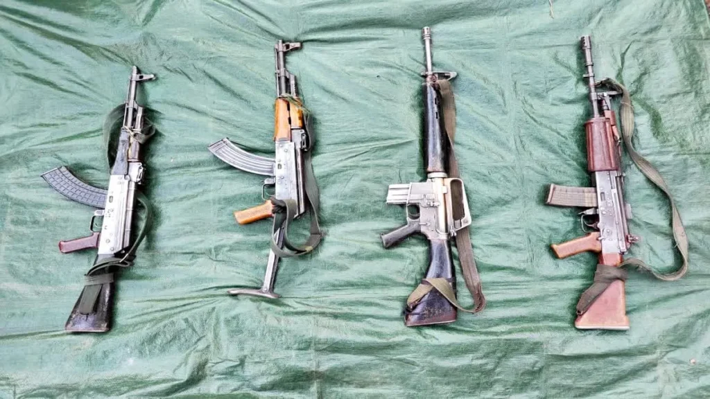 large group of naxalites eliminated