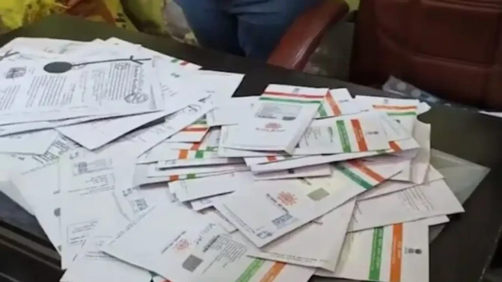 many aadhaar cards recovered