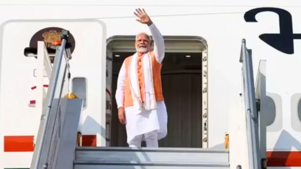 PM Modi's grand tour of 5 countries