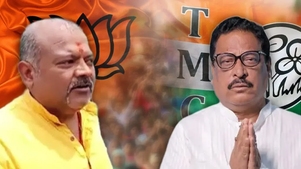 TMC BJP close contest