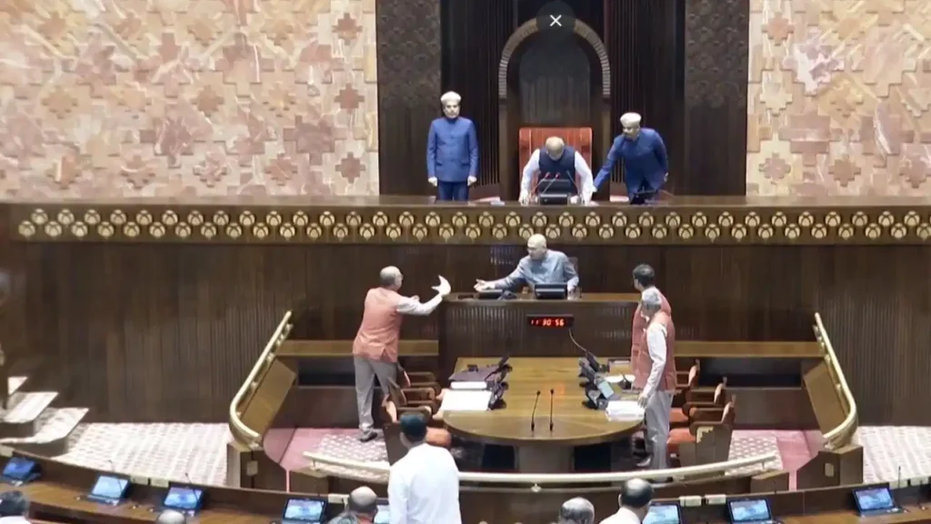 uproar in Maharashtra assembly