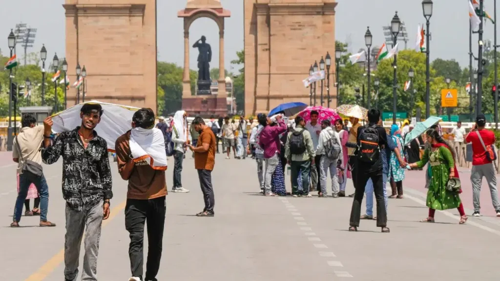 heat in Delhi for next 6 days