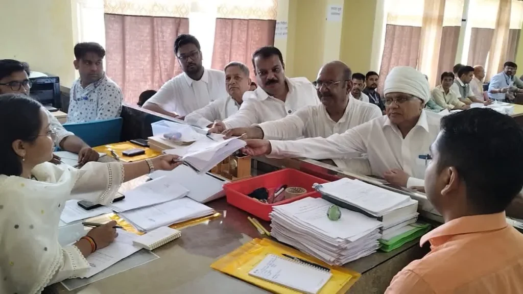 congress candidate filed nomination