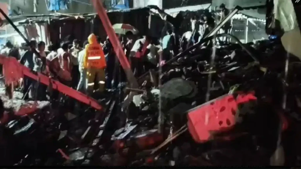 3 storey building collapsed