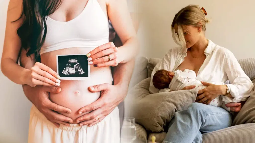 mothers milk is affected by IVF
