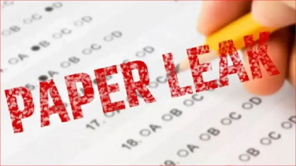 MPSC paper leak case