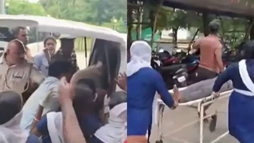 लखीसराय के अशोकधाम में करंट की अफवाह से मची भगदड़, 8 महिला श्रद्धालुओं की मौत rumor of electric current
