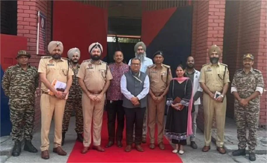 Ludhiana News Today: NHRC मॉनिटर बाल कृष्ण गोयल का जेल दौरा; बंदियों के खाने की गुणवत्ता और स्किल डेवलपमेंट पर दिए सख्त निर्देश
