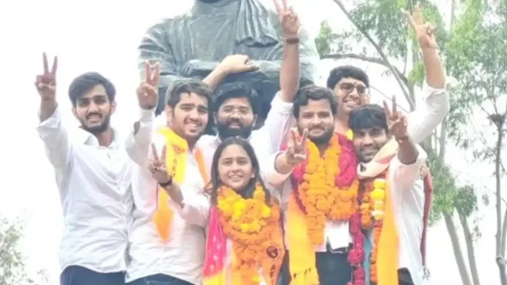 ABVP Wins DUSU Polls