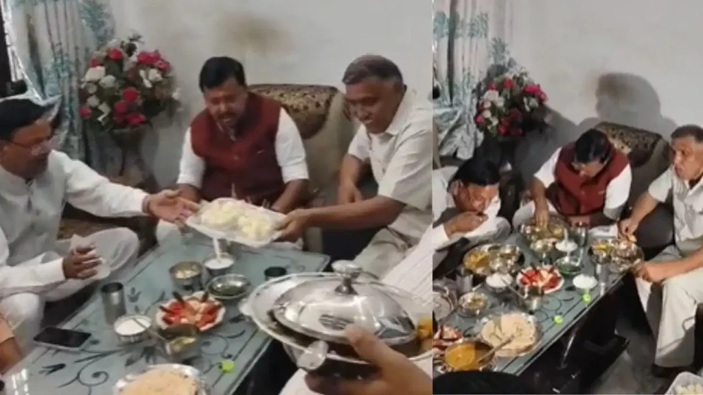 Saharanpur BJP News: सहारनपुर में दलित कार्यकर्ता के घर पहुंचे BJP अध्यक्ष नितिन नबीन; अजब सिंह के संग खाया खाना